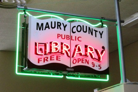 Maury County Public Library Author Event